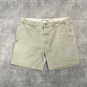 American eagle mens khaki shorts